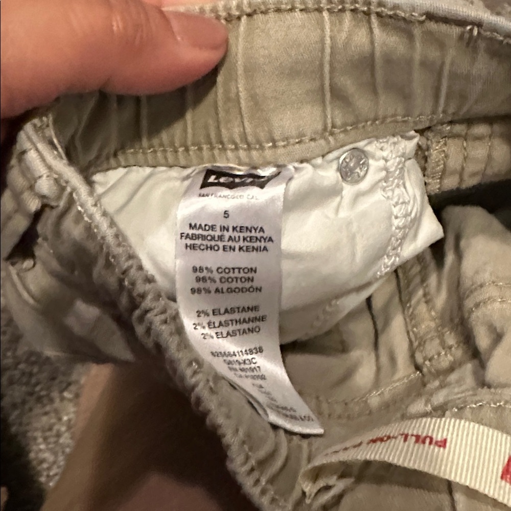 Set of 4 Casual Pants - Blue, Gray, and Tan - Picture 11 of 11